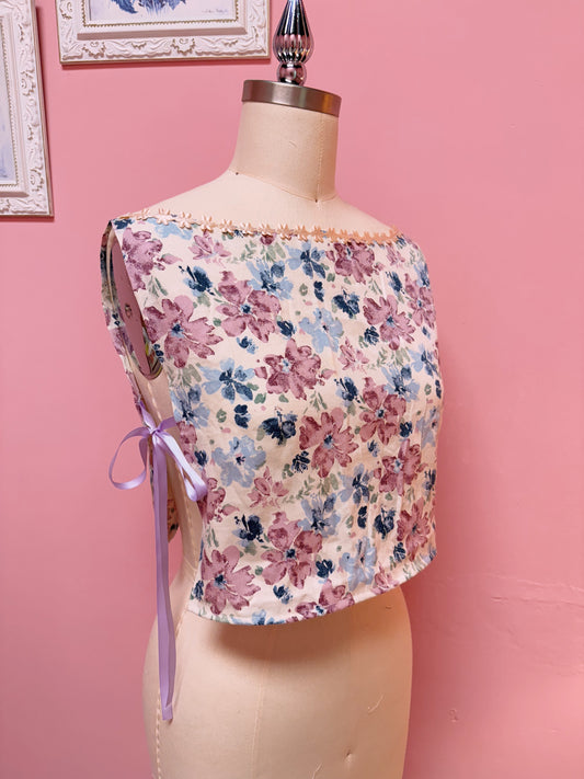 Tie top floral